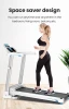 CE approved training equipment automatic fitness treadmill