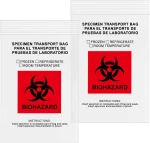 Wholesale Custom Clear Plastic Biohazard Specimen Bags Zipper Top Laboratory Sample Bag