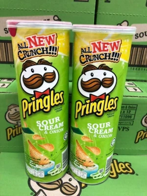 Pringles Potato Chips Available in all Different Flavor and Sizes
