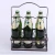 Import Hotel bar barbecue stall wine carrier high-end exquisite wine bottle portable rack customized from China