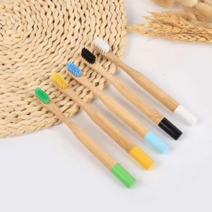 Biodegradable Soft Kids  Organic  Bamboo Toothbrush Oral Care
