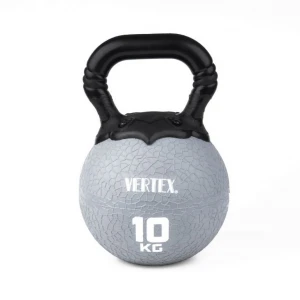 Rubber Kettlebell Meidicne Ball / with PP Handle