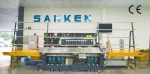 Glass straight line edging machine