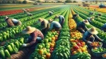 agriculture products mix vegetable