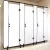 Import Modern Compact Public Place Waterproof Hpl Toilet Bath Cubicle Partition With Accessories from China