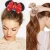 Import Mouse Ears Scrunchies Velvet Sparkle Sequin Bows Hair Scrunchies Hair Ties Elastic Ponytail Holders for Kids Women Girls from China