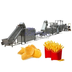 French fry production line fried food puffed food frying machinery equipment French fry production machinery