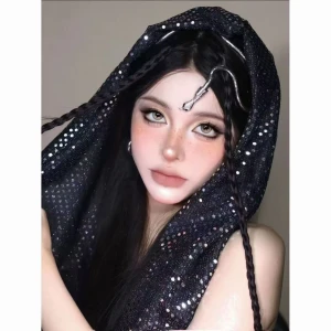Bendable Snake Shaped Choker Necklace Adjustable Open Cuff Headband Punk Gothic Women Jewelry