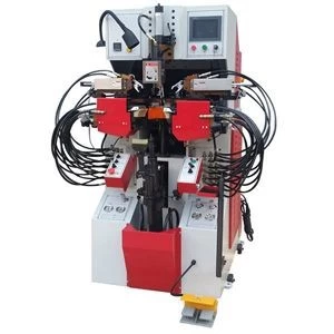 sneaker leather shoe side and heel lasting making machine