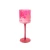 Import High Candlestick Holder Pink Color Glass Candleholder Festival Celebrate Use Candle Stick Home Decoration from China