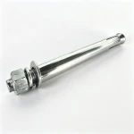 Carbon Steel Zinc Plated Expansion Bolt Wedge Anchor Sleeve Anchor M6 M8 M10 M12 M16 M20