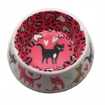 Cute Melamine Cat styles Melamine Pet Bowls Feeders