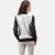 Import Cole Silver Leather Bomber Jacket from United Kingdom