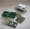 Plastic clamp OEM high quality customization Outer hexagon cover plate pipe clamp body long welded bottom plate.