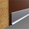 6063 Aluminum and Stainless Steel 304 Skirting Board