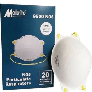 Makrite 9500 N95 NIOSH Surgical N95 Respirator