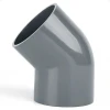 UPVC water supply and drainage pipe 45° elbow, DN20