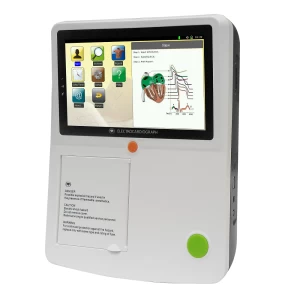 Medical Use Handheld Device 3 Channel Electrocardiograph Ecg Machine