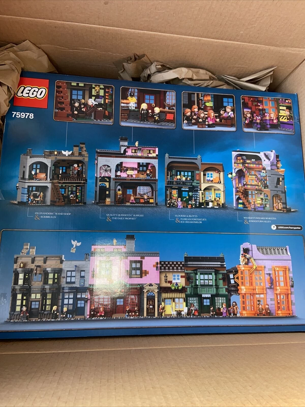 Buy Lego Harry Potter 75978 Diagon Alley (5544 Piecs) from JCS TOYS AND GAMES LTD, United