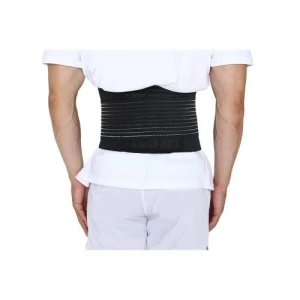 Working medical pain relief adjustable breathable metal strip lumbar brace waist support belt