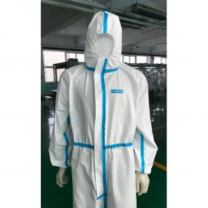 CE Certified Professional Protective Clothing Isolation Clothing Disposable Protective Suit