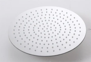 LED shower rain head square stainless steel bathroom shower room