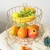 Import 2 layer metal fruit basket from China