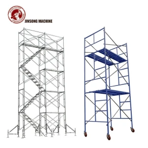 Construction Steel Mobile Mason Scaffolding Ladder Frame