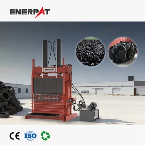 High Quality Scrap Tyre Baler Tire Baling Machine