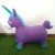 Import Purple Unicorn Hopper, Horse Hopper, Bouncy Inflatable Animal Ride-on Toy for Children, Boys and Girls, Toddlers from China