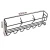 Import Behind the door iron hanging shoe rack home perforation-free wall hanging shoe rack custom from China