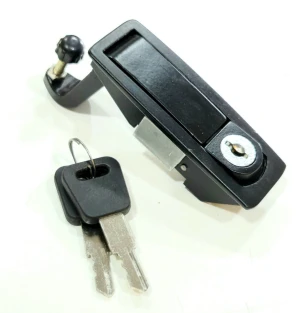 Weather-Resistant Push-Button Panel Lock for Outdoor Enclosures