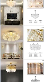 crystal pendant lamp