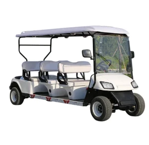 Lithium Battery System 6 Seats Club Sightseeing Bus Club Four Seats Golf Cart With Conversion Kit