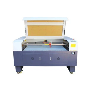 CO2 LASER CUTTER WITH LIFTING PLATFORM