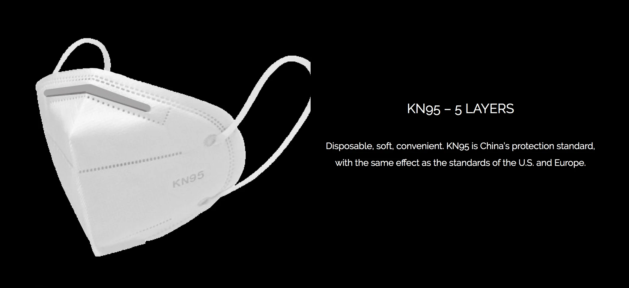 Buy Kn95 5 Layer Disposable Face Masks from Ace Heath Products
