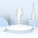 Comb for Hair Dye Double Side Comb PP Plastic for Hair Salon