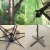Import 10 feet  all steel banana treasure sun garden umbrella stands for sale from China