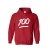 Import 100% cotton pullover hoodie with logo,White Logo Hooded Sweatshirt from China