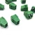 Import 100 pcs PCB Screw Terminal Block Connector, KF128-2P pitch:5.0MM/0.2inch, Green, 5mm, KF128 2Pins# from China