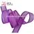 Import 100% polyester material decorated organza ribbon with webbing from China