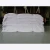 Import 100% polyester white blank seamless bandana from China