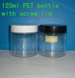 100ml 250ml 400ml 500ml 1L HDPE PET plastic jar or plastic containers