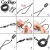 Import 100pcs Plastic Snap Hook Buckle Bungee Shock Tie Cord Ends Lock Outdoor Camp Clothesline Elastic Rope Hook Accessories #FLC137 from China