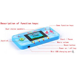 106 in 1 children English handheld video game console for sale