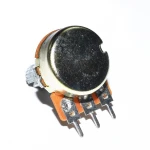 10K Potentiometer 10K ohm WH148 Potentiometer WH148 B10K 15MM Handle Length 3Pin Rotary Potentiometer 10K