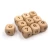 Import 10mm 12mm wooden letter beads wooden alphabet beads cube beech wood beads for garland Childrens toys and jewelry from China