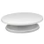 Import 11 Inch Rotating Cake Turntable with 2 Icing Spatula and Icing Smoother, Revolving Cake Stand White Baking Cake Decorating from China