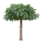 12ft Half Side Plastic Banyan Tree Arch Mall Decor Large Outdoor Artificial Ficus Tree