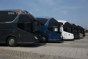 12m 50 seats Euro 3 engine intercity coach with toilet room